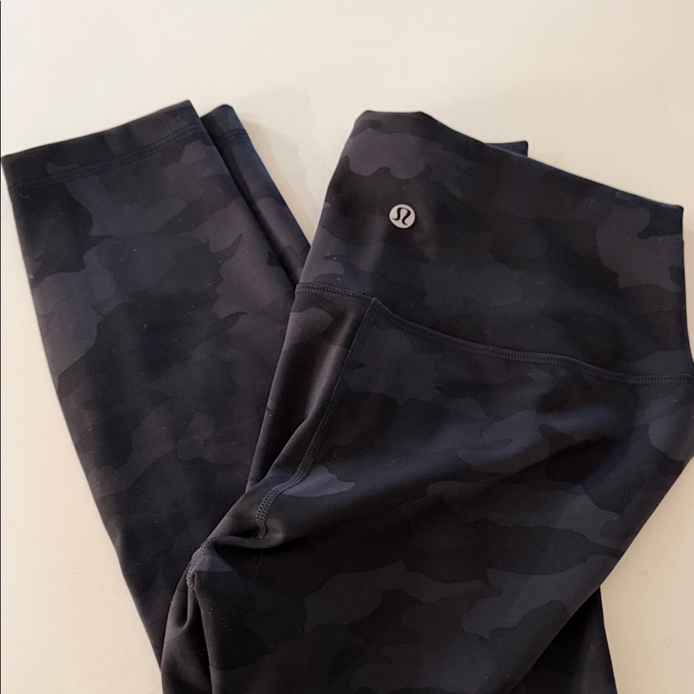 Lululemon Black Camo Leggings align 6